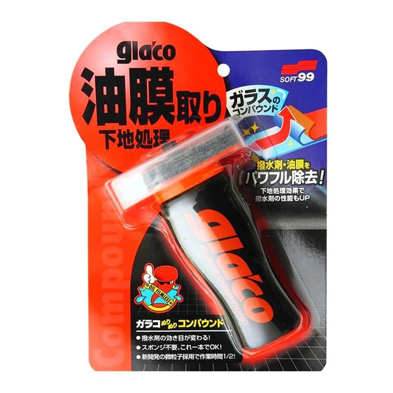 DUNG DỊCH TẨY Ố, TẨY NANO KÍNH XE Ô TÔ GLACO COMPOUND ROLL ON G-47 SOFT99