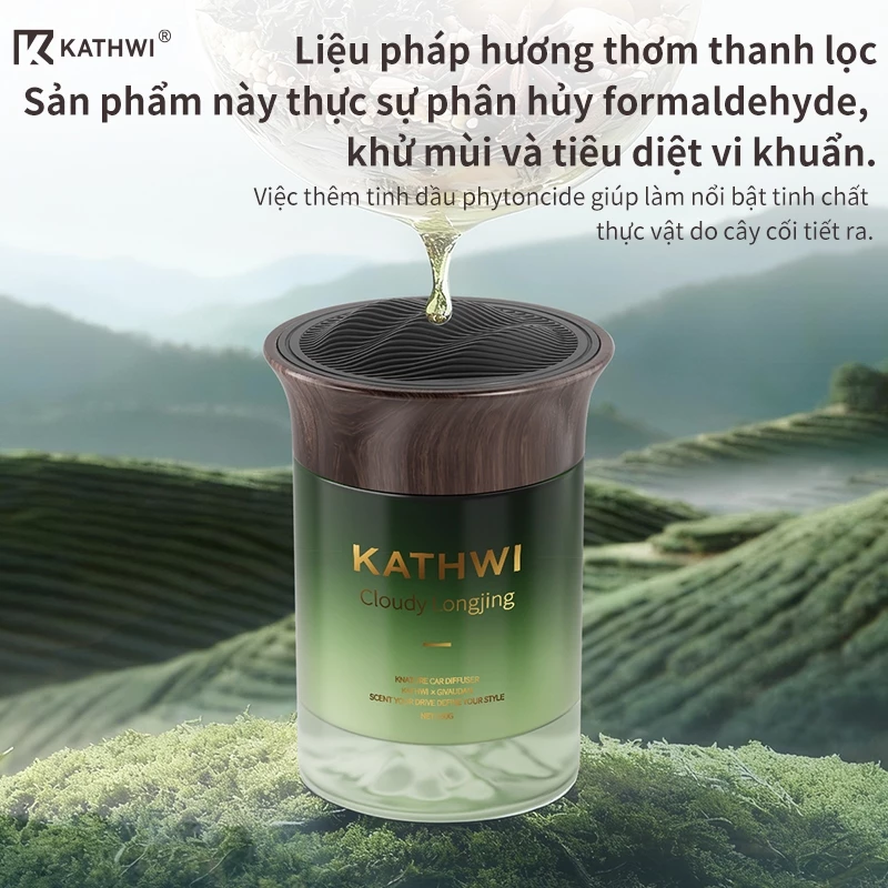 Sáp thơm Kathwi mùi match dịu nhẹ